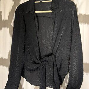 River Island Snake Skin Patterned Blouse